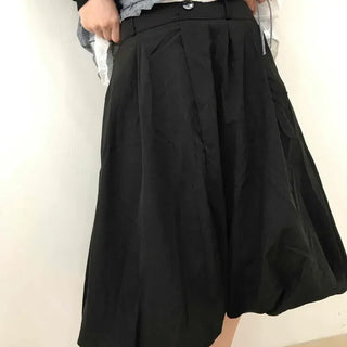 Frill Flare A-Line Daily Midi Skirt