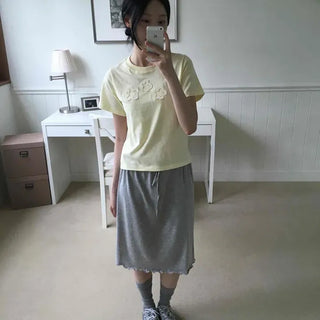 Regular Fit Casual Daily Short Sleeve T-shirt