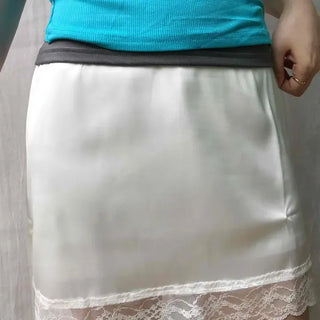 Straight H-Line Daily Mini Skirt