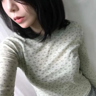Sophie Flower Raglan Long Sleeve T-shirt