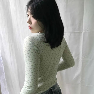 Sophie Flower Raglan Long Sleeve T-shirt