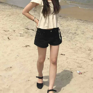 Diesel Studded Cotton Shorts