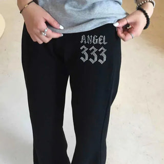 Angel Stud Low Flare Training Bottoms