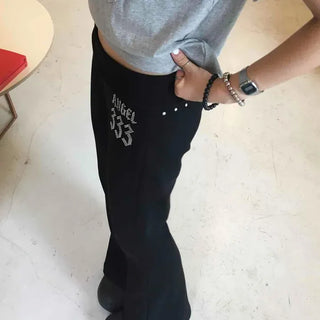 Angel Stud Low Flare Training Bottoms