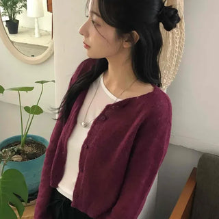 Tencel U-Neck Slim Fit Long Sleeve T-Shirt