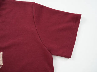 Kitsch Lettering Round Neck T-shirt