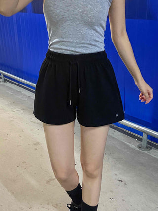Pendant Pocket Cotton Chunky Shorts