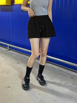 Pendant Pocket Cotton Chunky Shorts