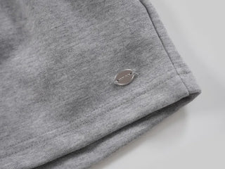 Pendant Pocket Cotton Chunky Shorts