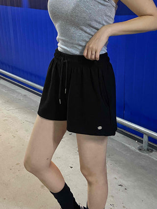 Pendant Pocket Cotton Chunky Shorts