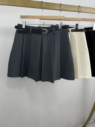 Basic Spring/Autumn Mini Skirt
