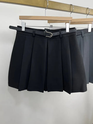 Basic Spring/Autumn Mini Skirt