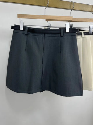 Basic Spring/Autumn Mini Skirt