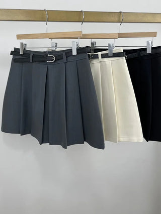 Basic Spring/Autumn Mini Skirt