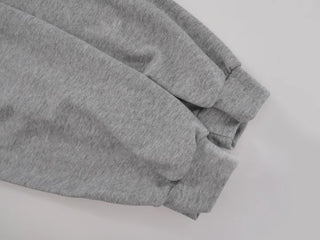 Casual Unisex Cotton Oversized Zip-up