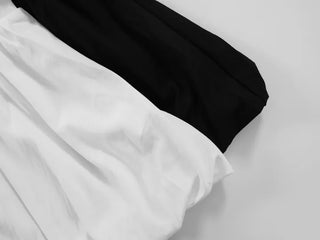 Simple Balloon Fit Basic Mini Dress
