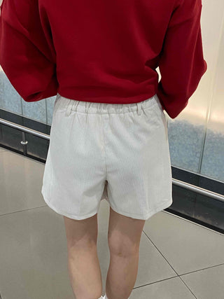 Simple Basic Cotton Plain Shorts