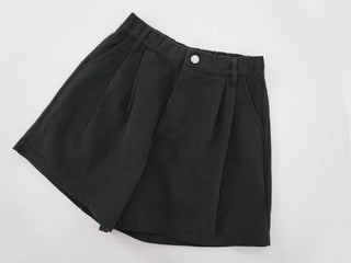 Simple Basic Cotton Plain Shorts