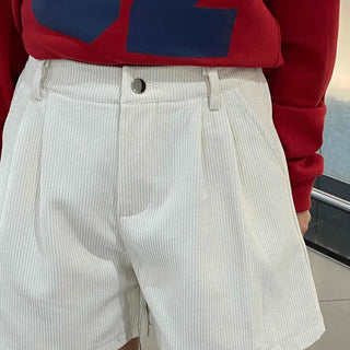 Simple Basic Cotton Plain Shorts