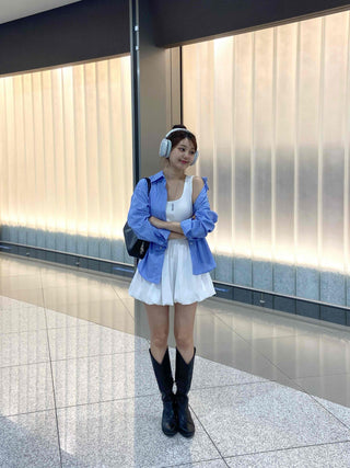Daily Oversized Striped Shirt