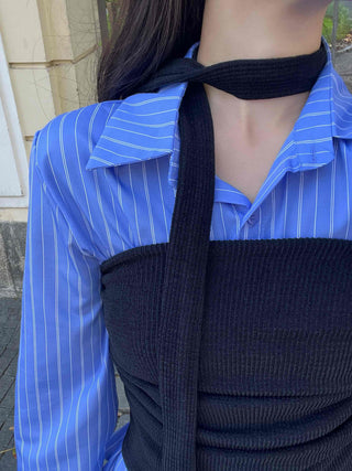 Daily Choker Bustier Sleeveless Top