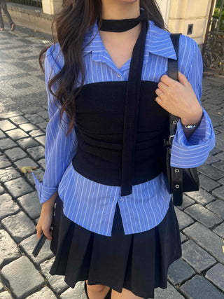 Daily Choker Bustier Sleeveless Top