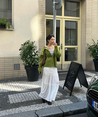 Loose-fit Spring/Autumn Cardigan