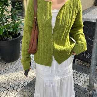 Loose-fit Spring/Autumn Cardigan