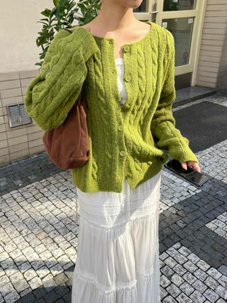 Loose-fit Spring/Autumn Cardigan