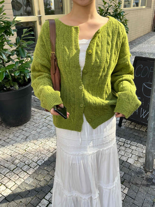 Loose-fit Spring/Autumn Cardigan
