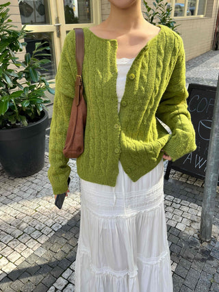 Loose-fit Spring/Autumn Cardigan