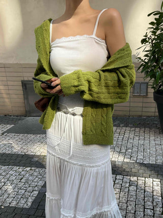 Comfort Lace Crop Sleeveless Top