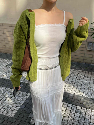 Comfort Lace Crop Sleeveless Top