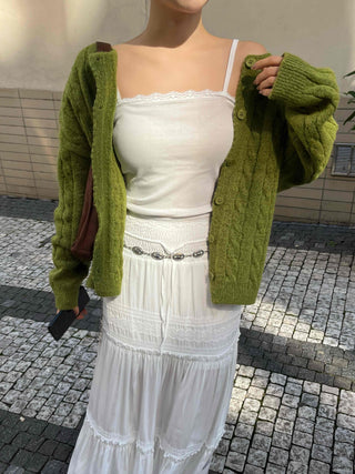 Comfort Lace Crop Sleeveless Top
