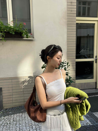 Comfort Lace Crop Sleeveless Top