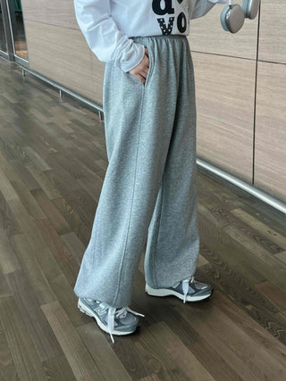 Side Cut Training Wide Pants