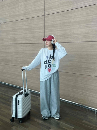 Side Cut Training Wide Pants