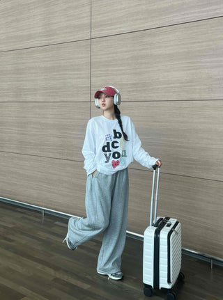 Side Cut Training Wide Pants