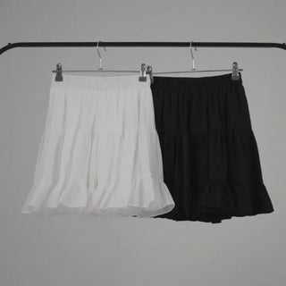 Nella Frill Chiffon Mini Skirt
