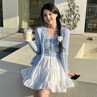 Nella Frill Chiffon Mini Skirt