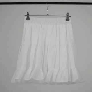 Nella Frill Chiffon Mini Skirt