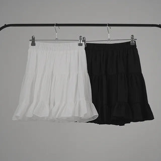 Nella Frill Chiffon Mini Skirt