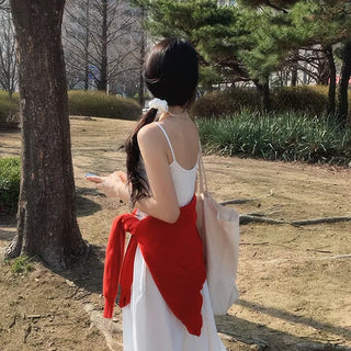 Ena Layered Flare Long Dress
