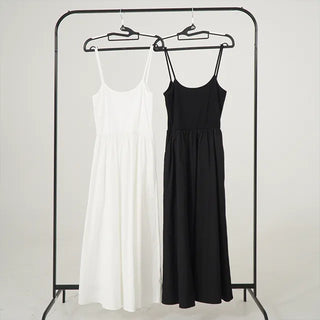 Ena Layered Flare Long Dress