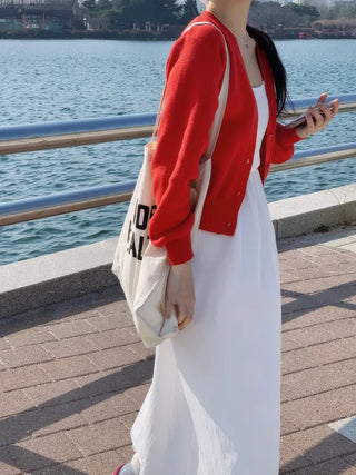 Ena Layered Flare Long Dress
