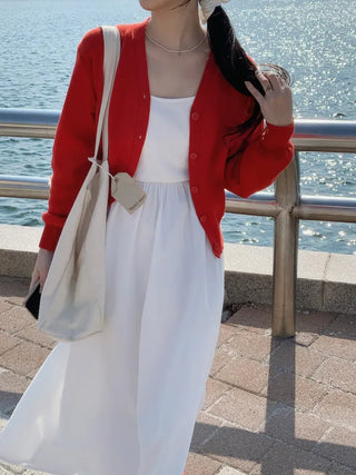 Ena Layered Flare Long Dress