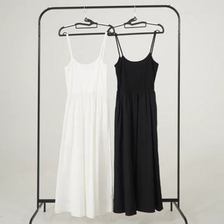 Ena Layered Flare Long Dress