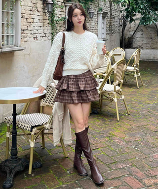 Essential Plain V-Neck Knit