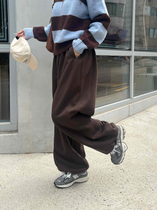 Comfortable Plain Cotton Long Pants