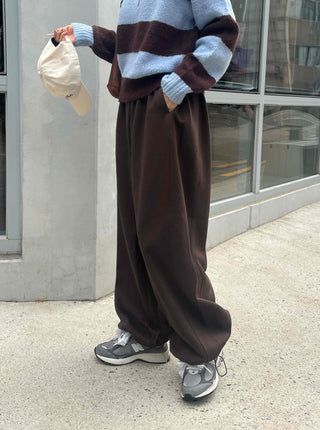 Comfortable Plain Cotton Long Pants